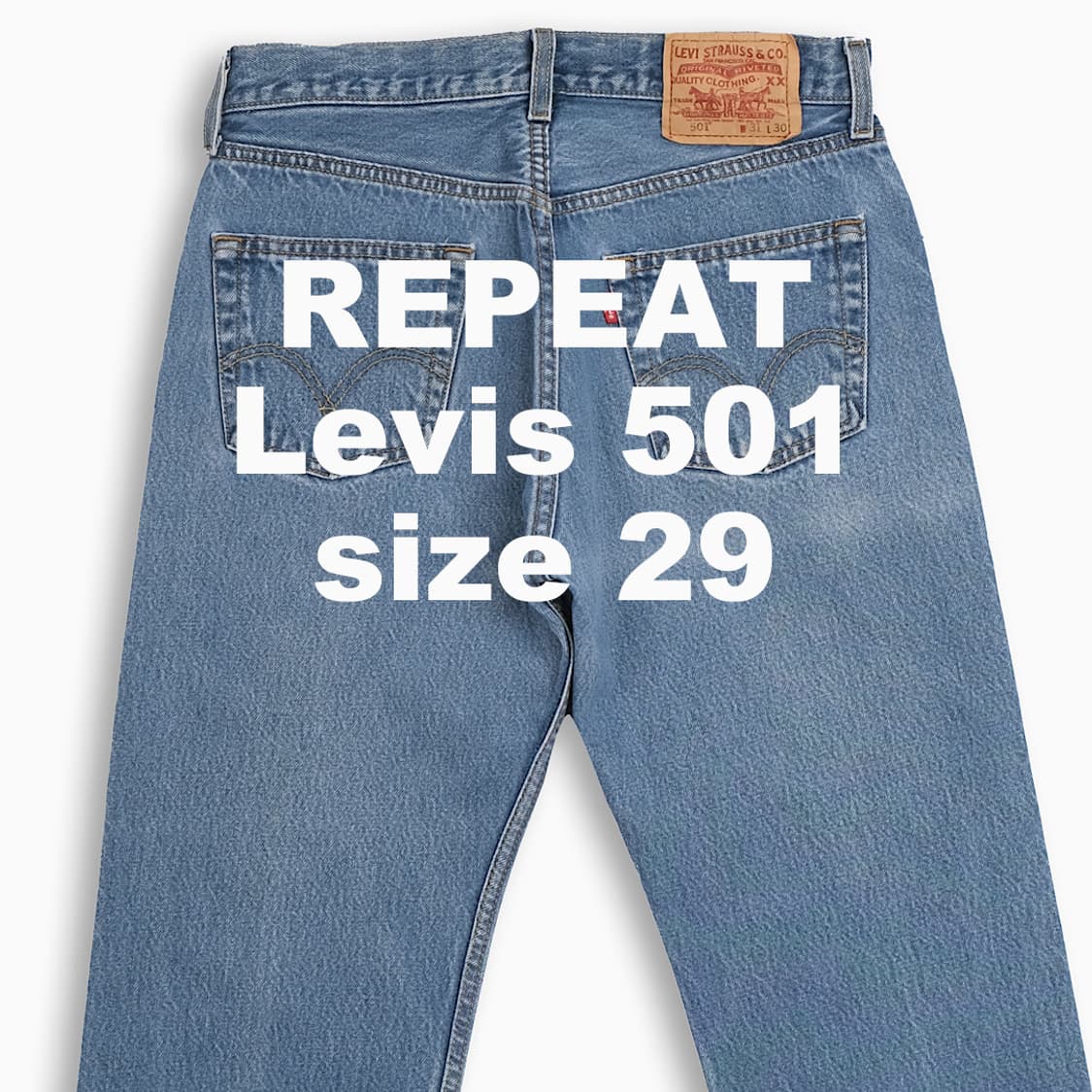 빈티지 리바이스 501 중청 29 인치 LV50131198 상품이미지1