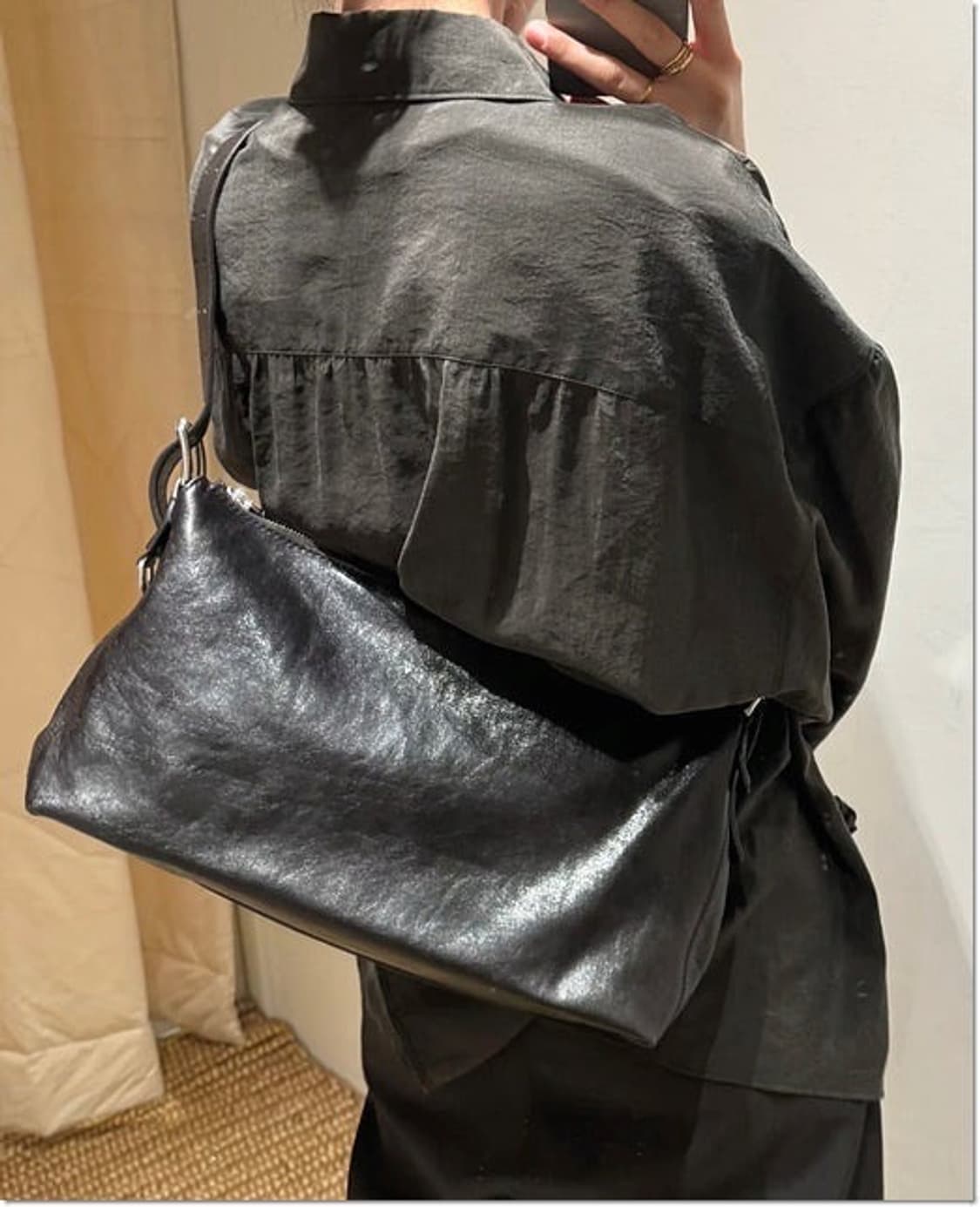 르메르 벨티드 바게트 호보백 (다크초콜렛) 상품이미지8