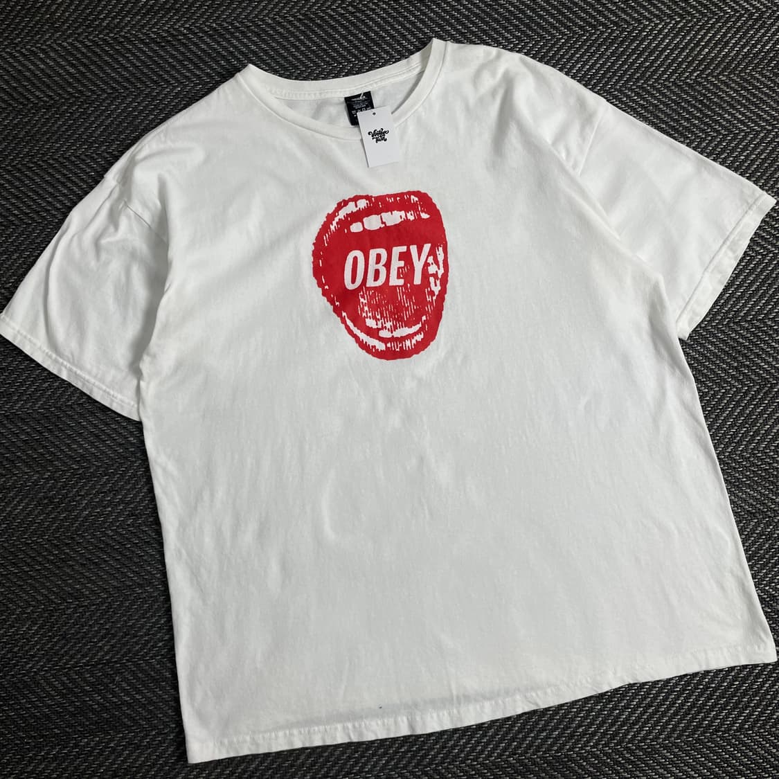 오베이 빅로고 프린팅 박시핏 티셔츠y 2096 상품이미지1