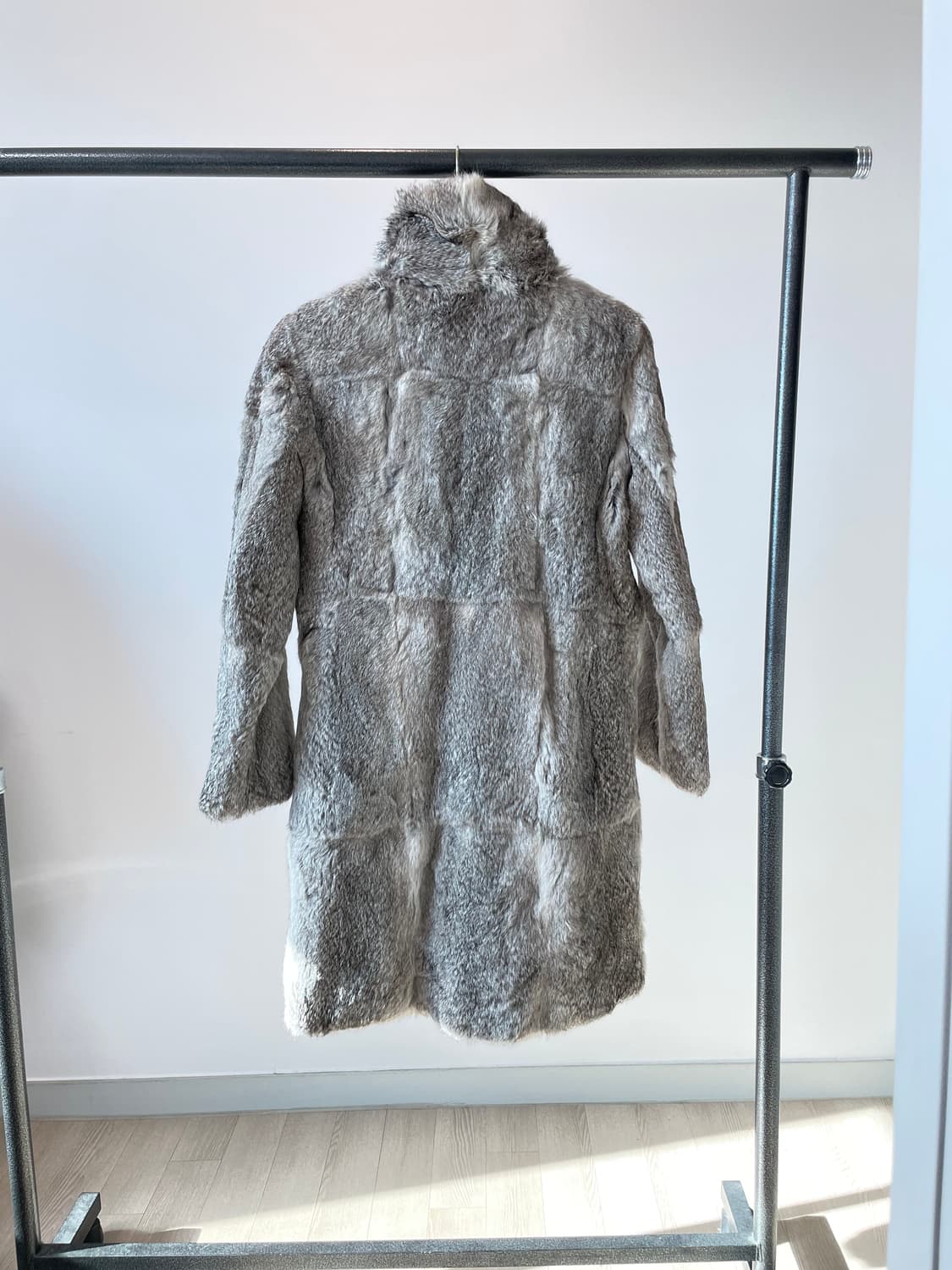 System 시스템 토끼털 롱 퍼 자켓 상품이미지3