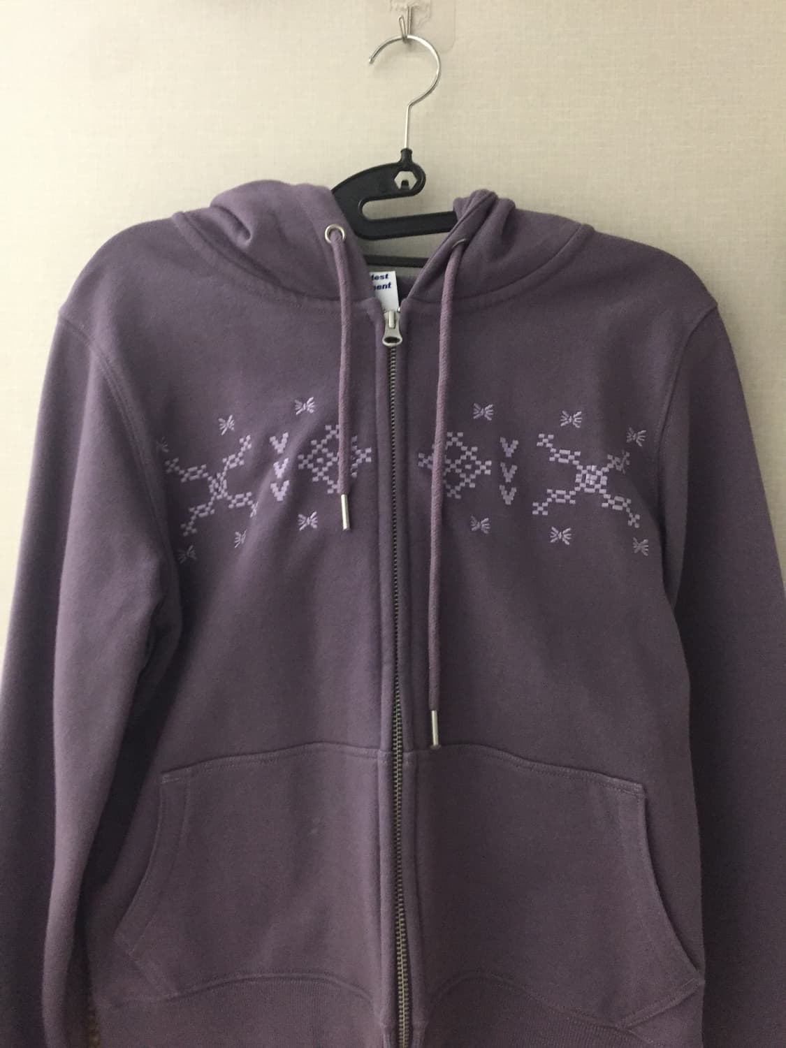 더콜디스모먼트 후드집업 (퍼플) 상품이미지2