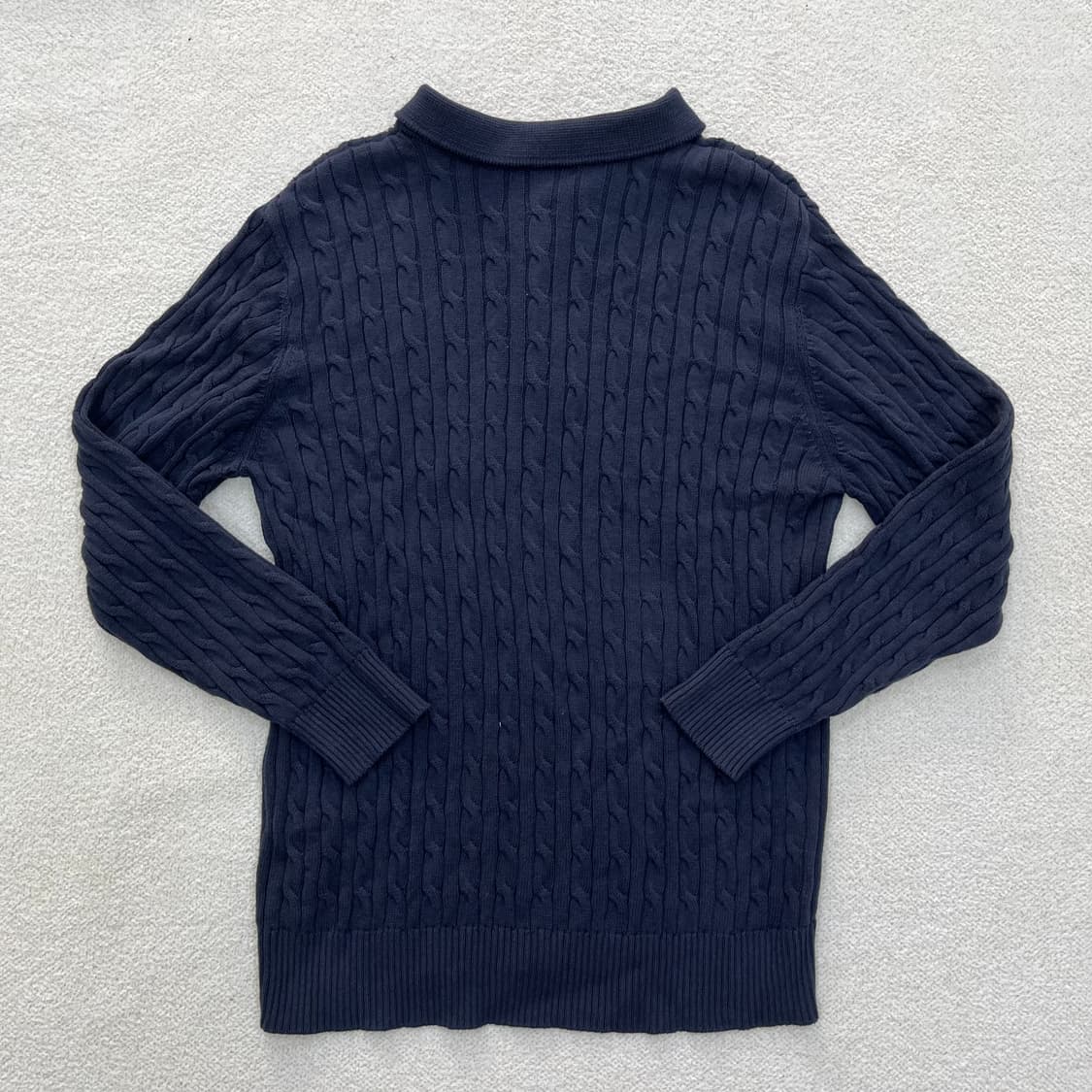 3XL US폴로 케이블 카리 니트 0312M1 상품이미지4