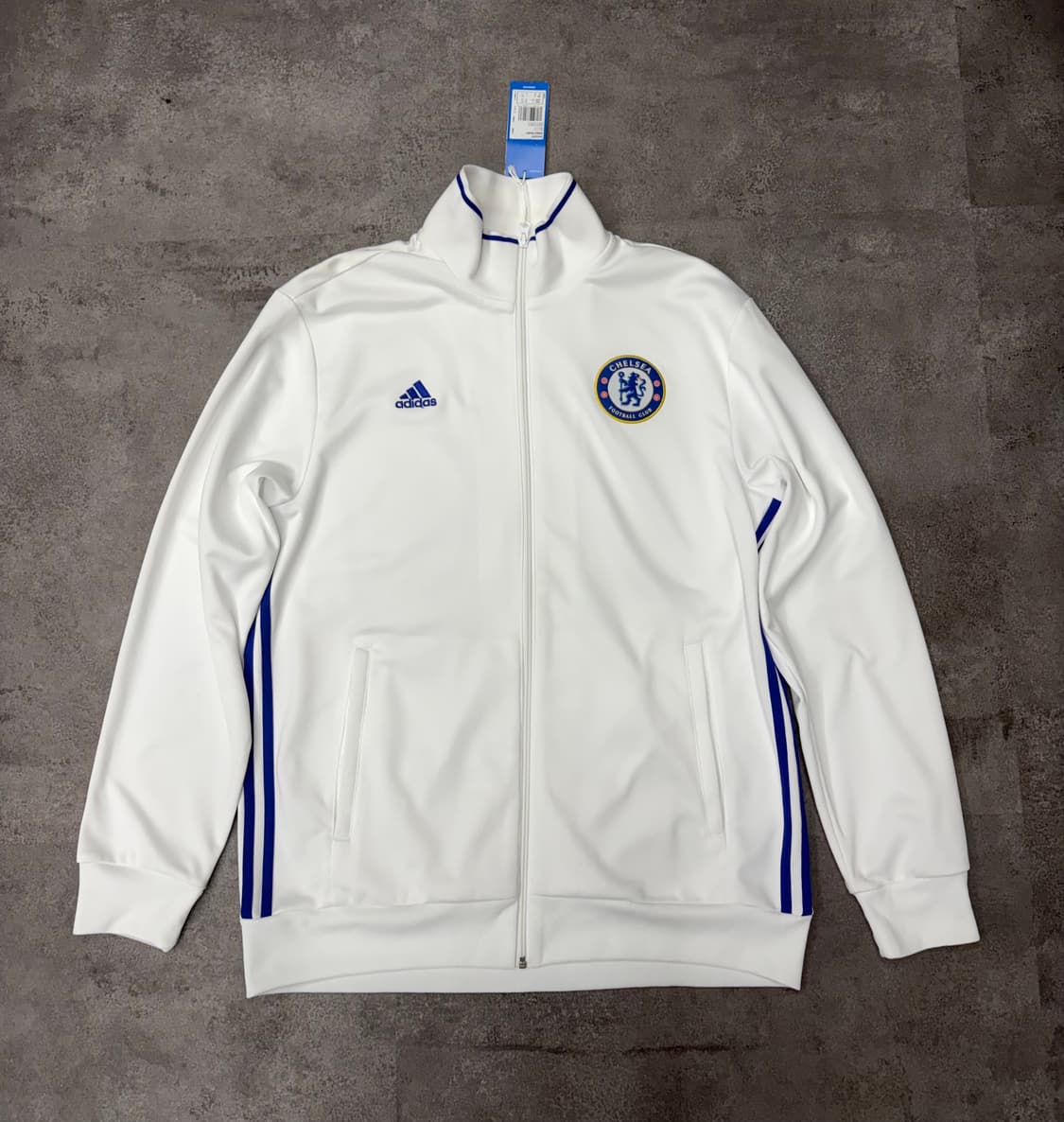 (새상품) 10s 아디다스 첼시 져지 데드스탁 트랙 자켓 화이트 상품이미지1