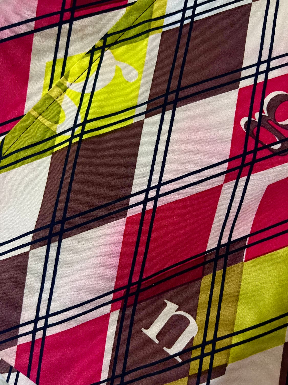 Vintage pattern midi skirt 상품이미지6