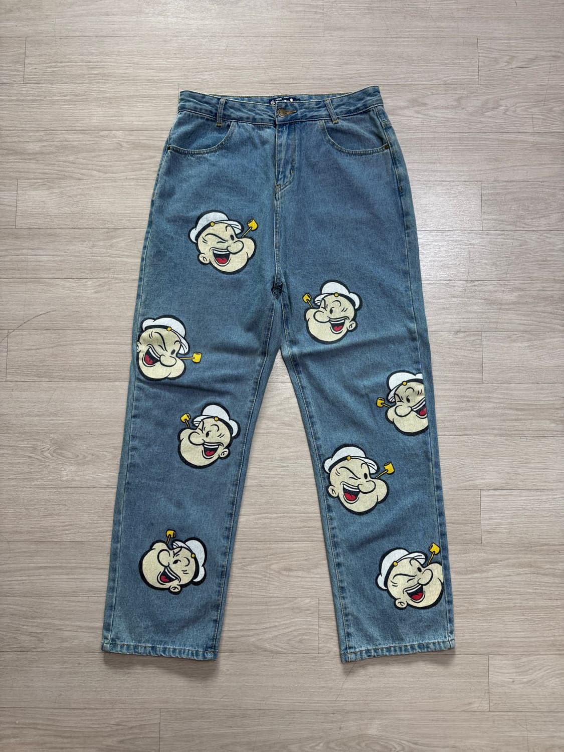 타카샤(tyakasha) 뽀빠이 연청 데님 32 상품이미지1