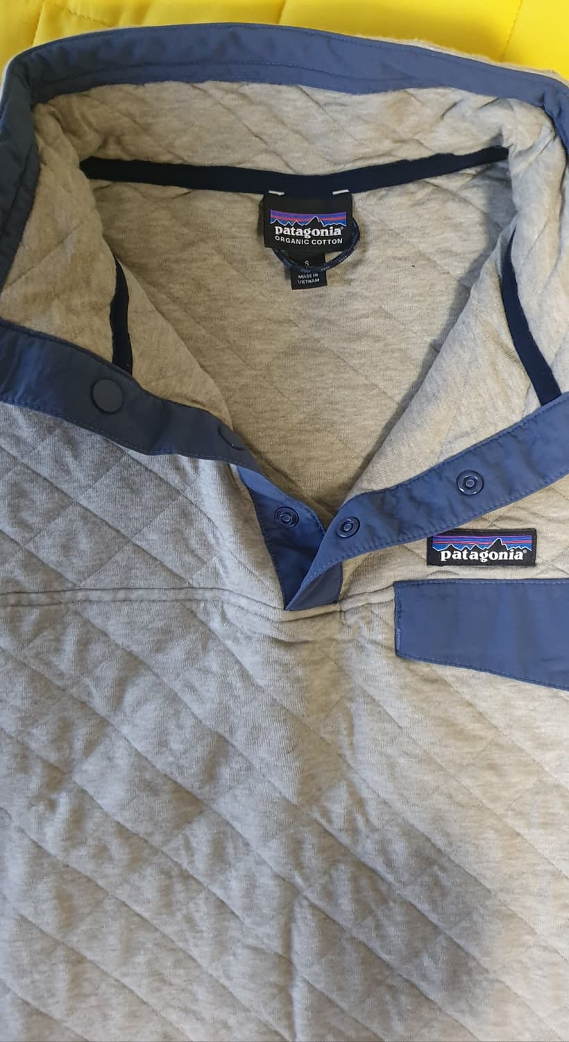 파타고니아 오가닉 코튼 퀼트 스냅-t 풀오버 스웨터 S 상품이미지5