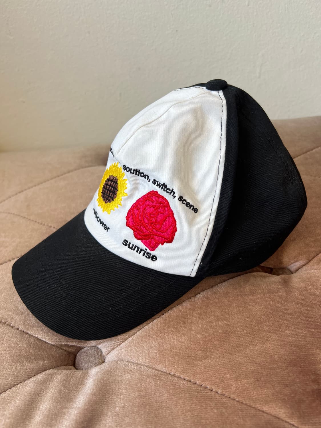 마이딥블루메모리즈 블랙 캡모자 볼캡 상품이미지2