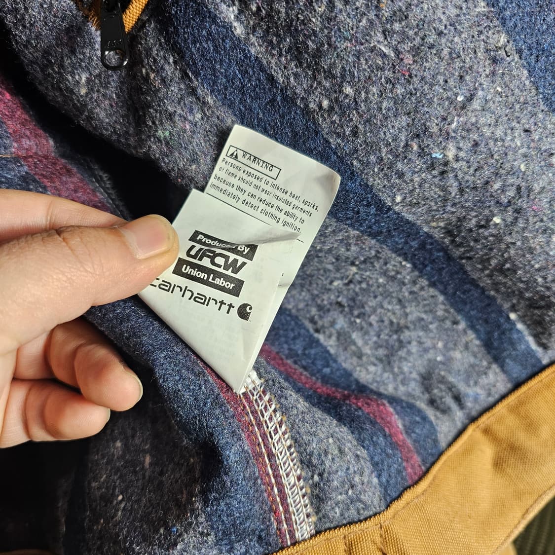 L 칼하트 joo1 베이지 디트로이트 자켓 상품이미지7