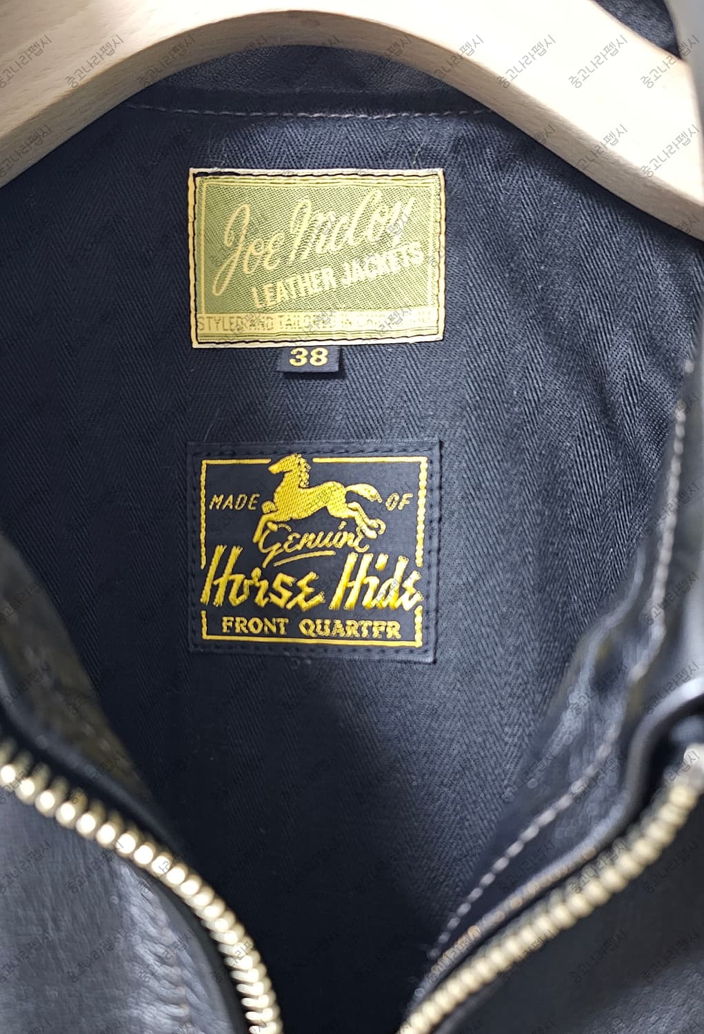 리얼맥코이 넬슨 홀스하이드 가죽자켓 상품이미지3