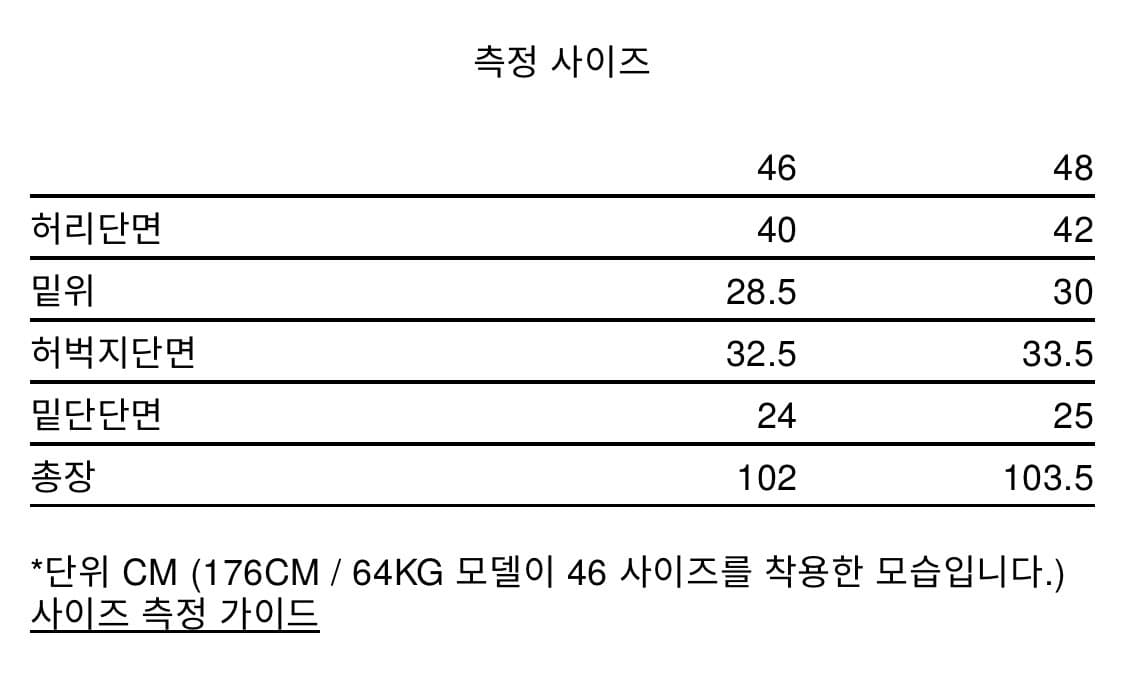 GR10k 클롭맨 팬츠 파이어레드 48(31-32) 상품이미지3