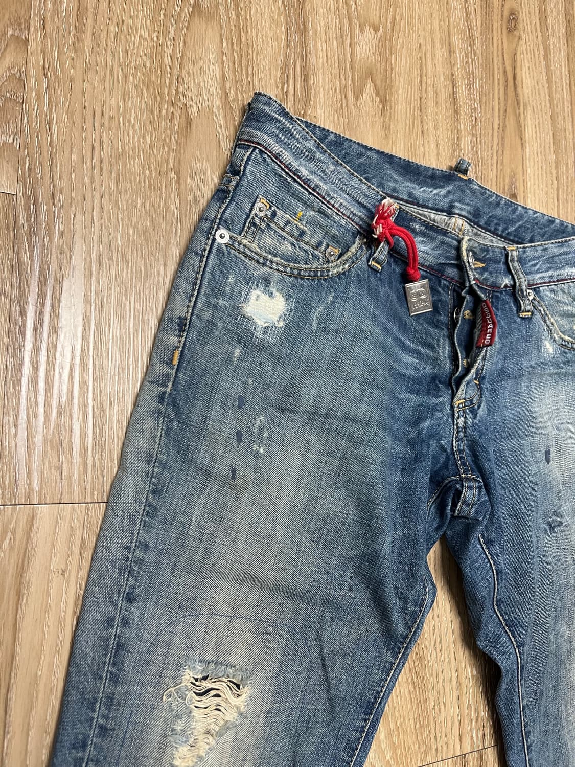 디스퀘어드 리페어드 청바지 29 상품이미지2