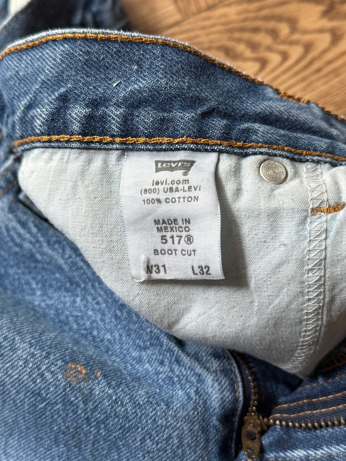 [31]리바이스 517 빈티지 페인팅 플레어진 F60 상품이미지7