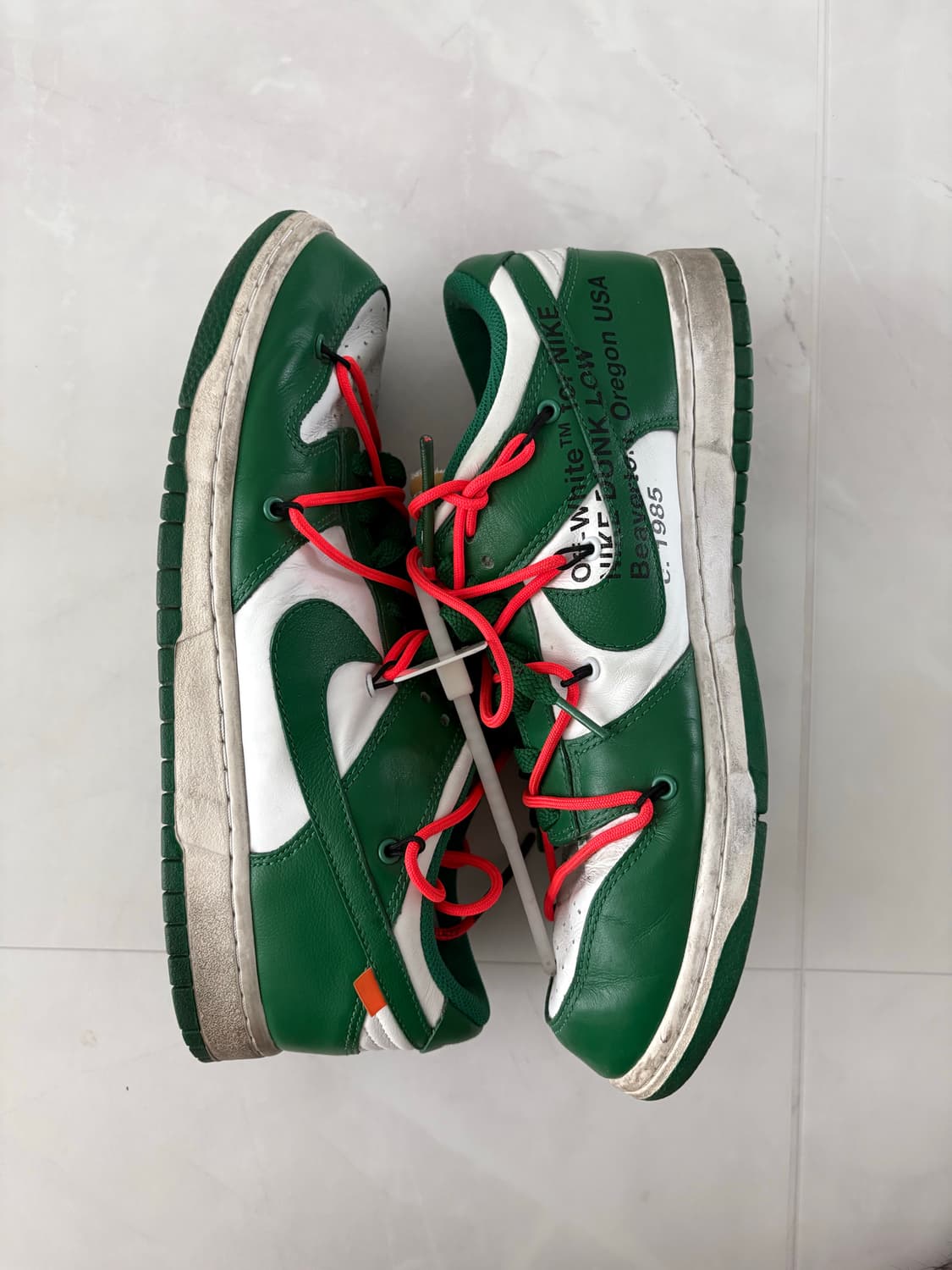 나이키 오프화이트 덩크 그린 상품이미지1