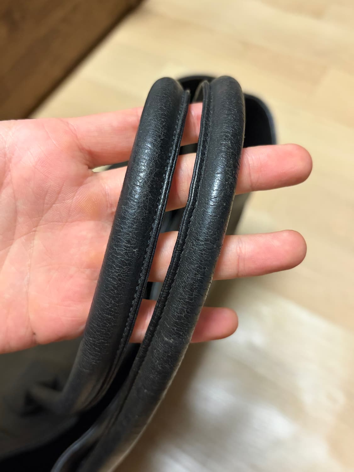 요지야마모토 Y’s 레더 빅 토트백 상품이미지8