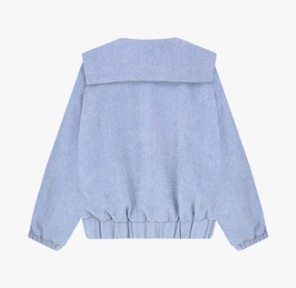 마가린핑거스 세일러 트위드 블루종 자켓 블루 플레따 st 상품이미지3