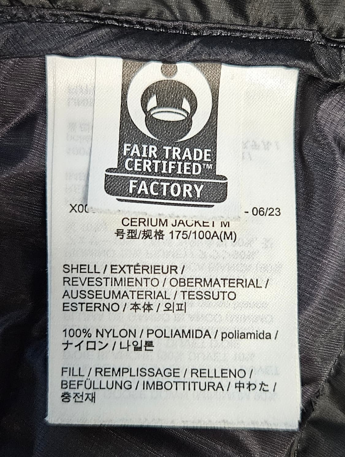 (백화점 매장정품)아크테릭스 세륨 자켓 블랙 M(100) 새제품급 상품이미지8