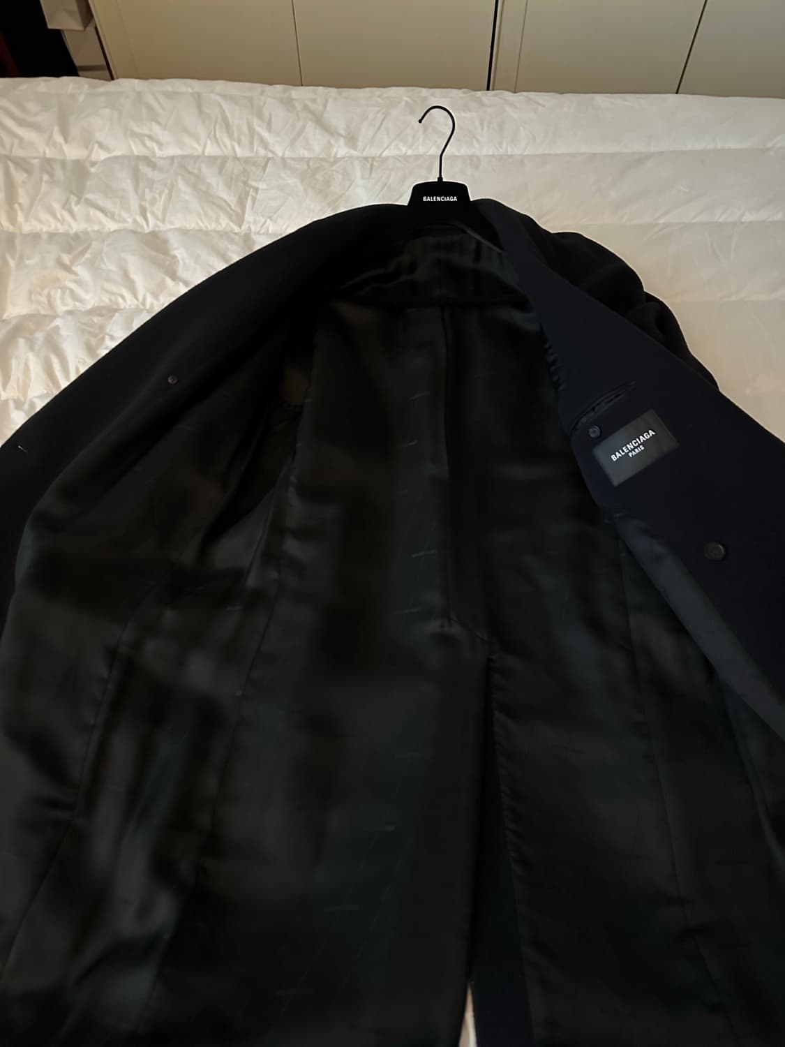 발렌시아가 머플러 코트 상품이미지5