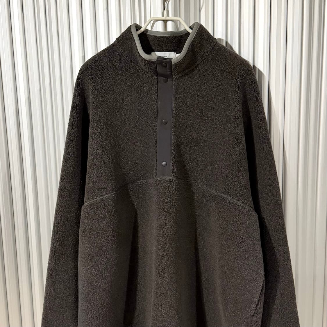 Graphpaper wool half zip-up 상품이미지2