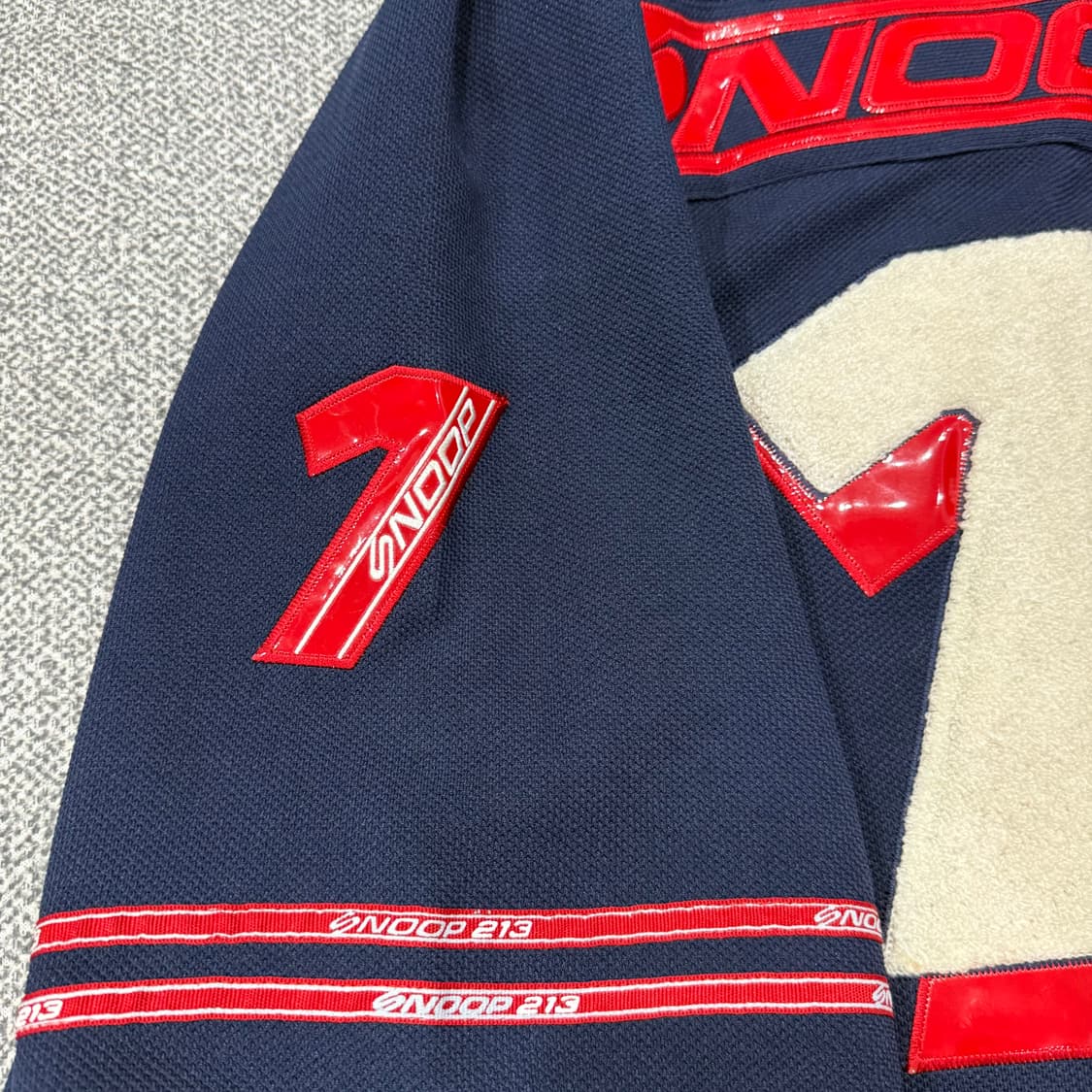 XL 스눕독 SNOOP213 East Side 베이스볼 져지 반팔 티셔츠 상품이미지5