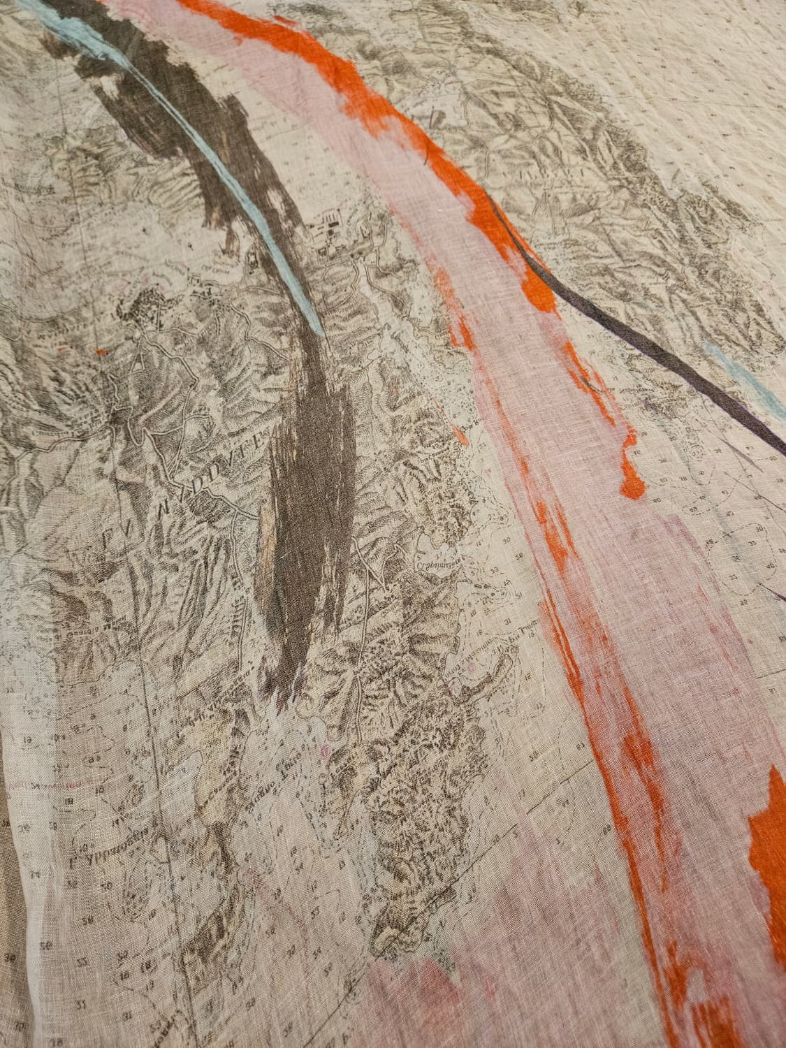 Made in Italy 모달 실크 머플러 숄  상품이미지3