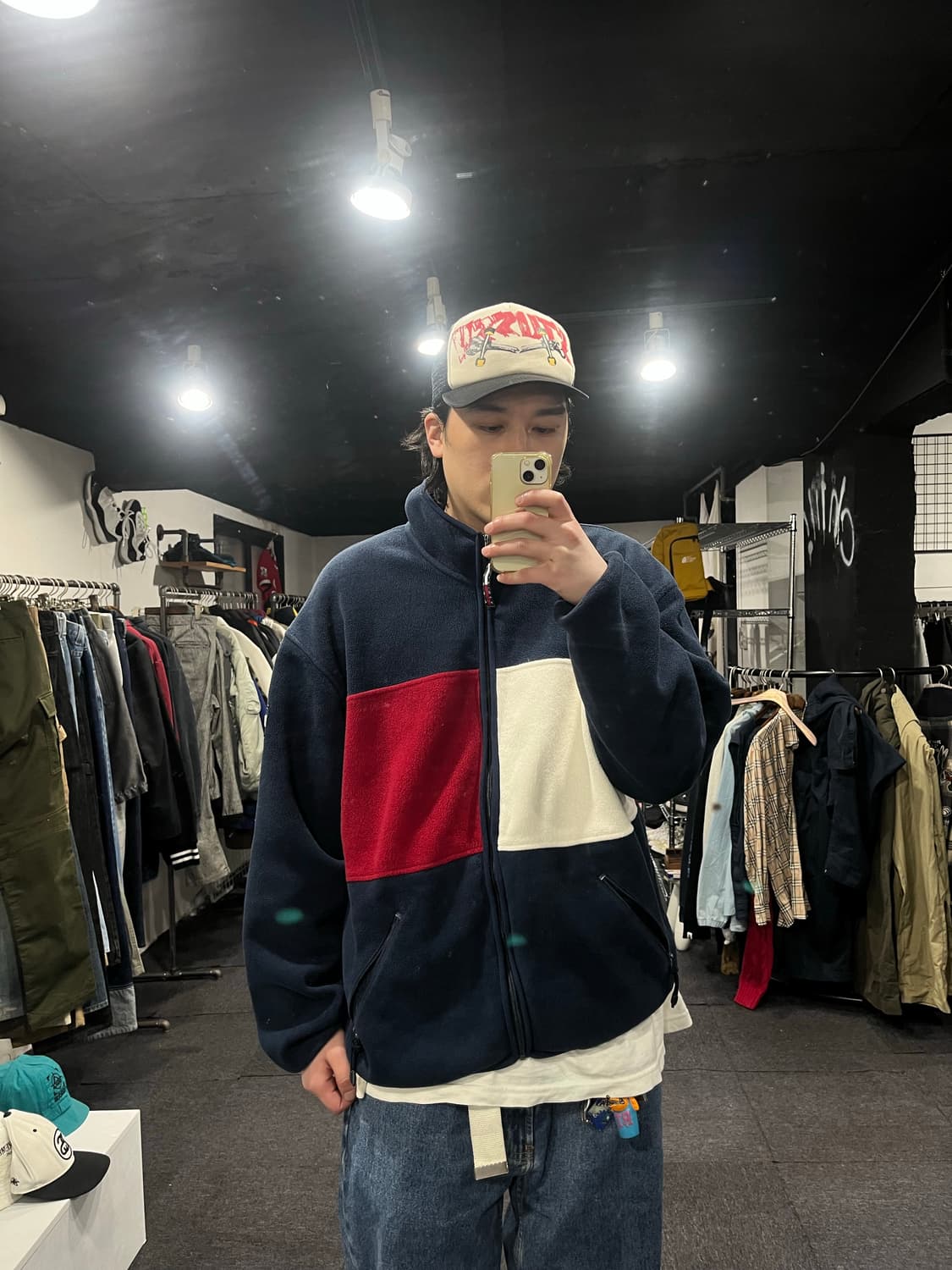 타미힐피거 빅플래그 플리스 자켓 상품이미지6