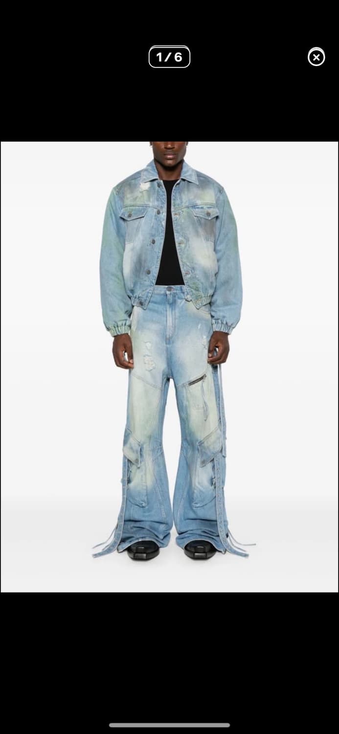 Egonlab 에곤랩 카고 엘레베이티드 플레어 데님 상품이미지3