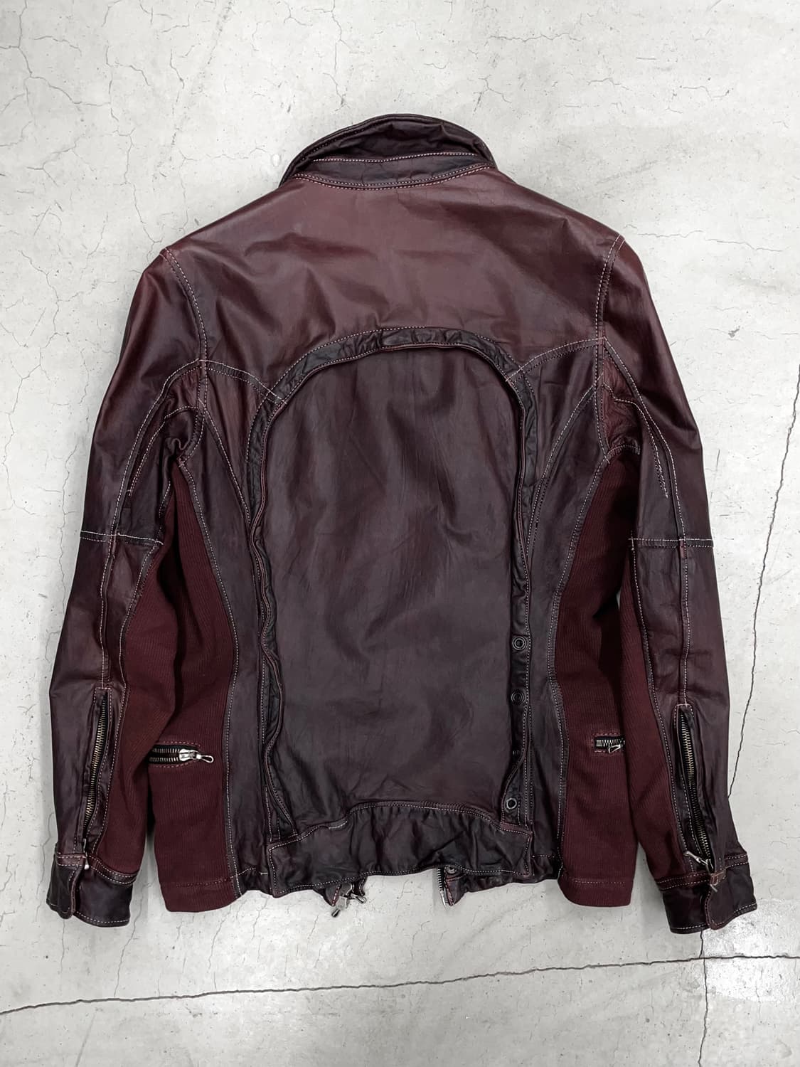 00‘s Kyoji Maruyama leather jacekt 상품이미지2
