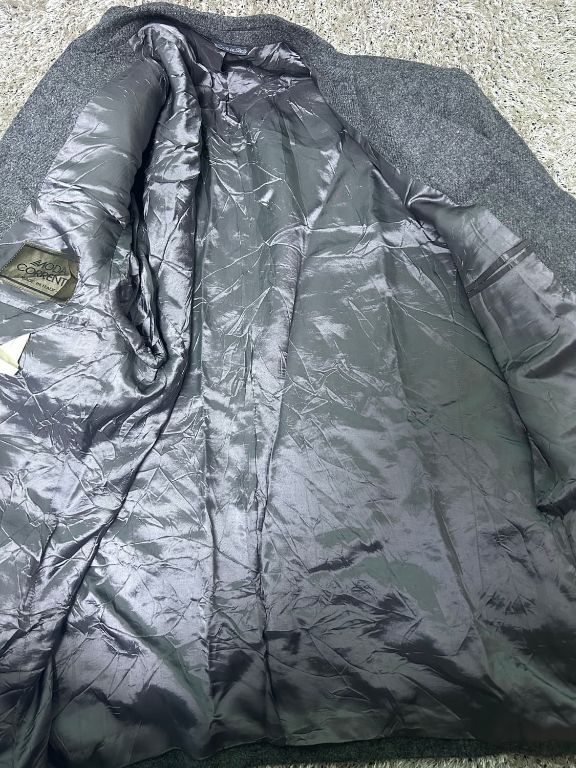 이태리제 울 블레이저 사이즈 105~110 상품이미지4