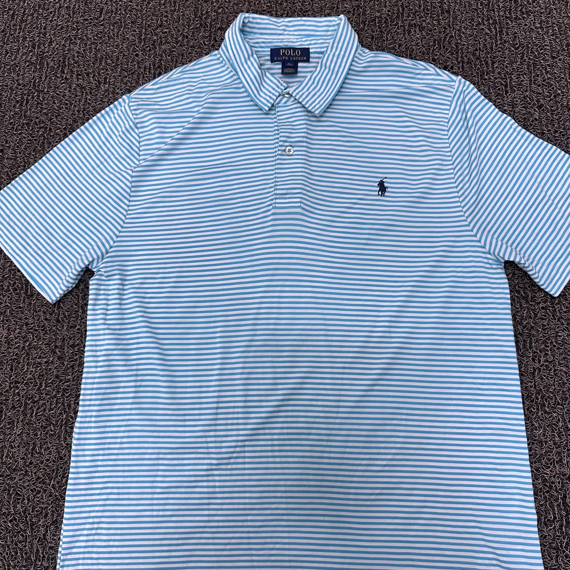 POLO 폴로 랄프로렌 스트라이프 기능성 반팔티셔츠 XL 상품이미지2