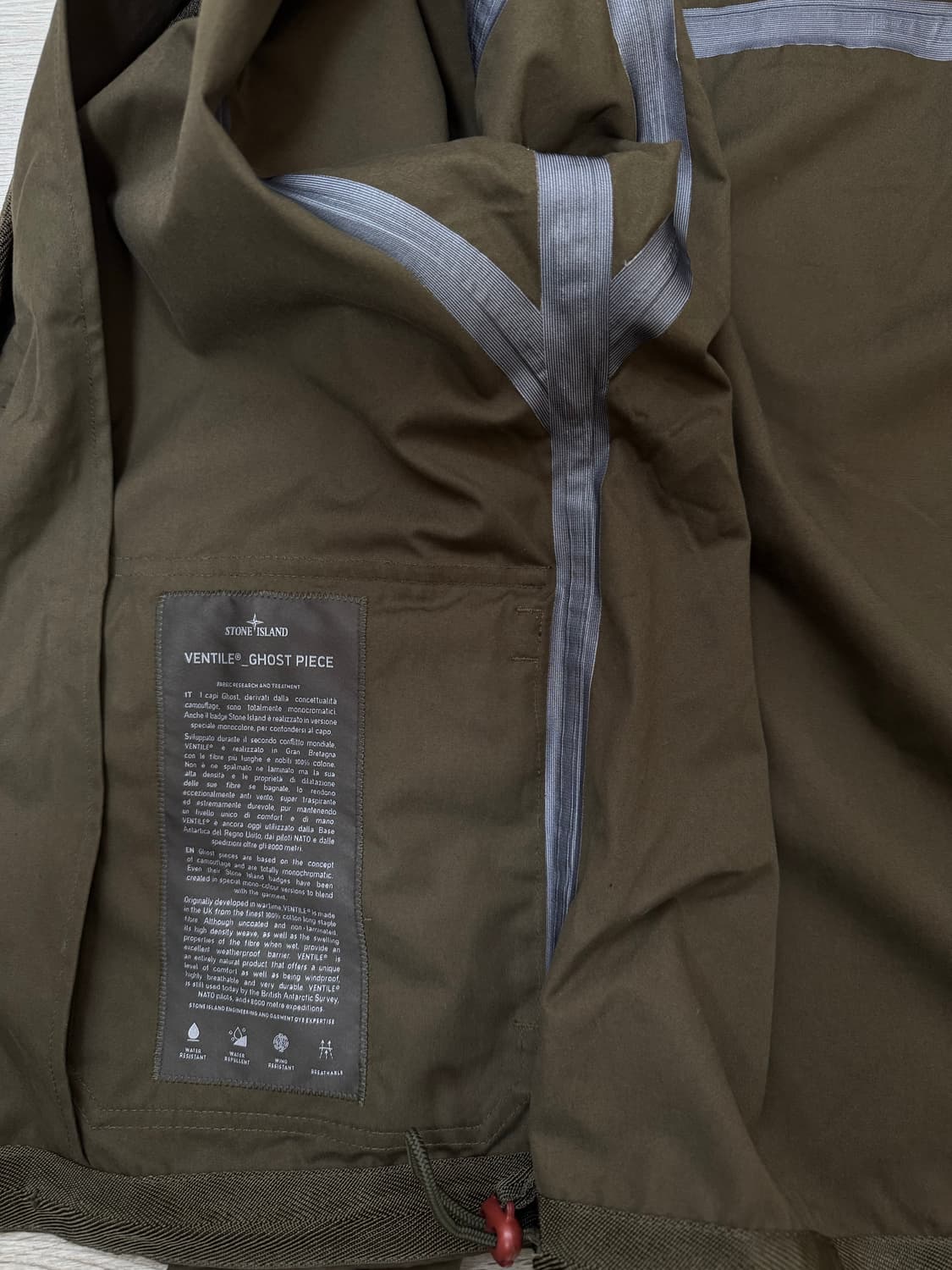 스톤아일랜드 고스트피스 야상 자켓 상품이미지6