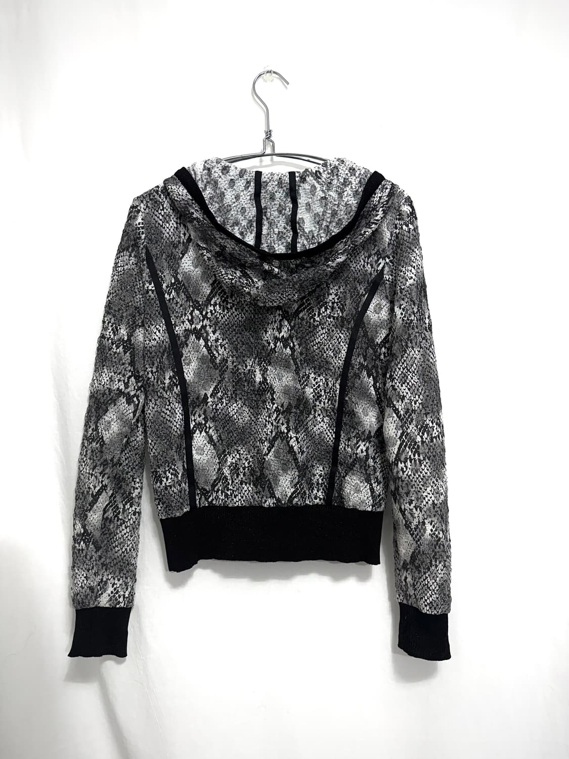 Snake Print Zip-Up 상품이미지4