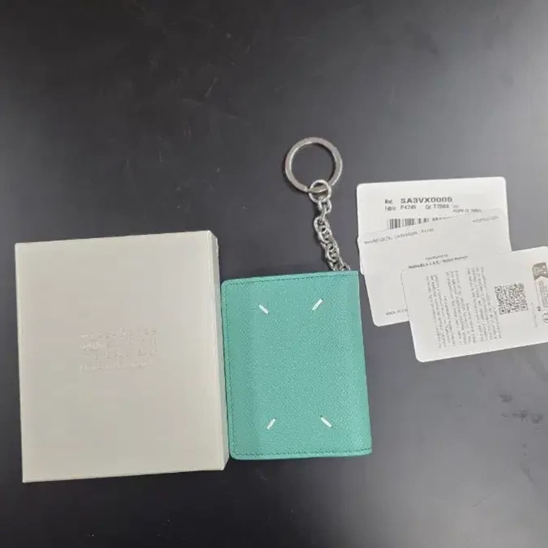 메종 마르지엘라 키링 카드지갑 민트 *정품* 상품이미지5