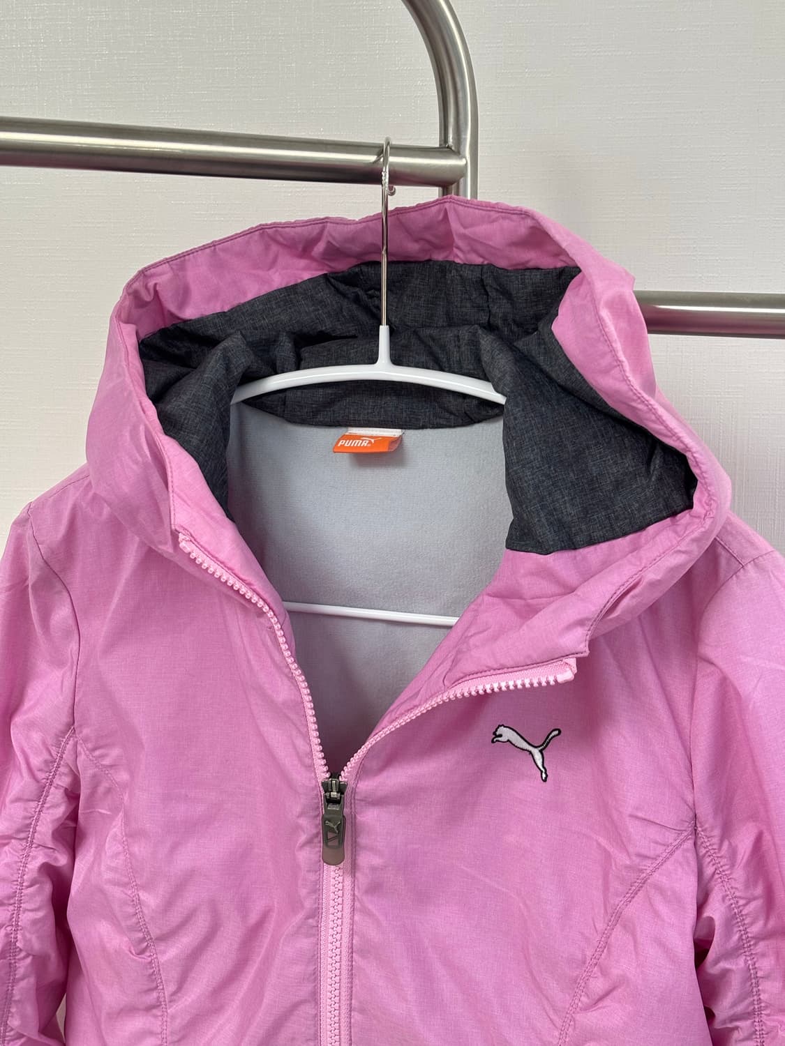 PUMA 블러쉬 핑크 후디 패딩 상품이미지5