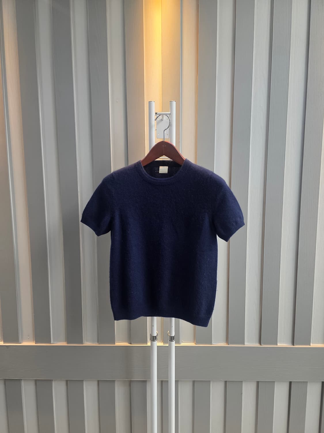 반팔 캐시미어100 상품이미지1