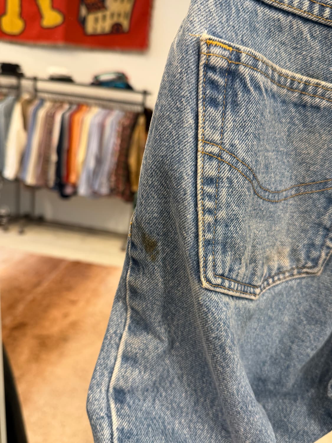 Carhartt 칼하트 컷오프 데님 쇼츠 (29inch) 상품이미지7