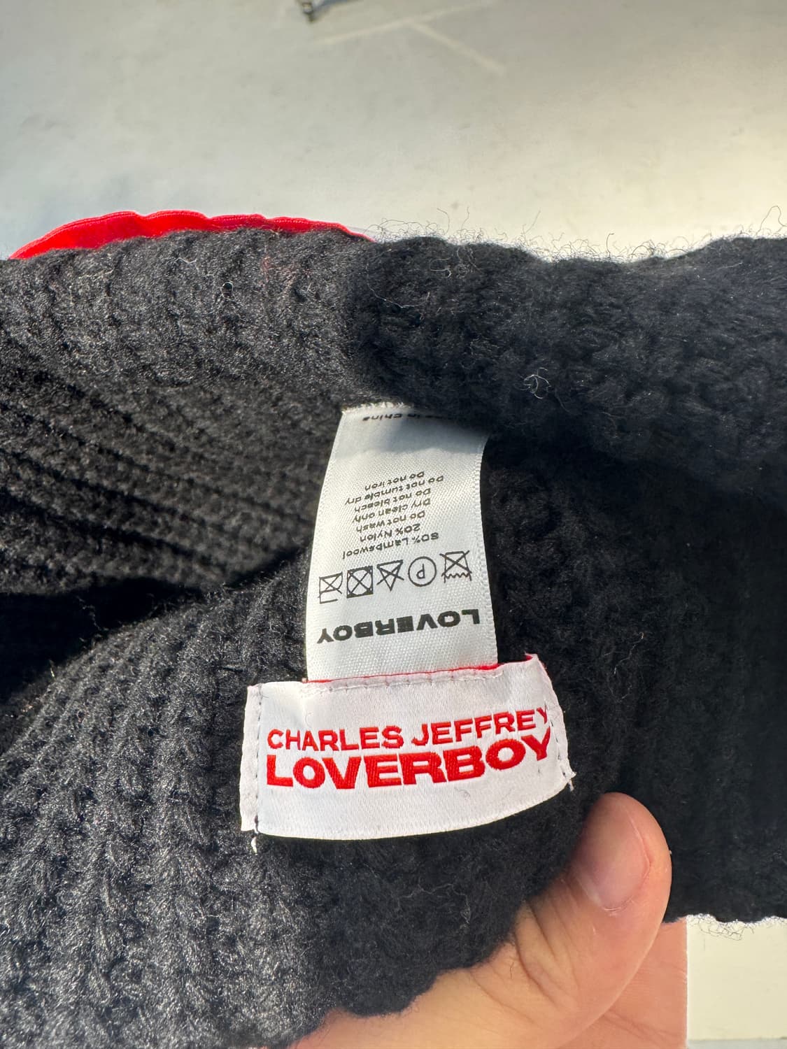 Loveboy 러버보이 청키 래빗비니 블랙 상품이미지2