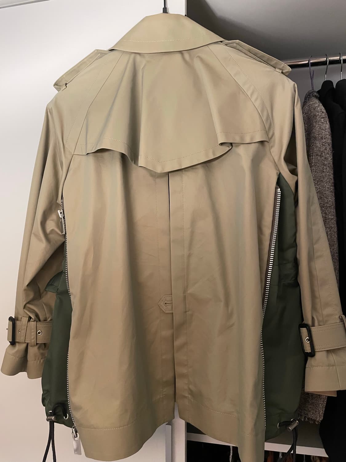 사카이 트렌치 코트 숏 상품이미지6