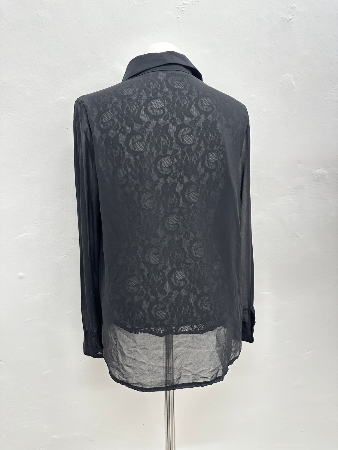 Wiz island Sheer Embroidered Shirts 상품이미지3