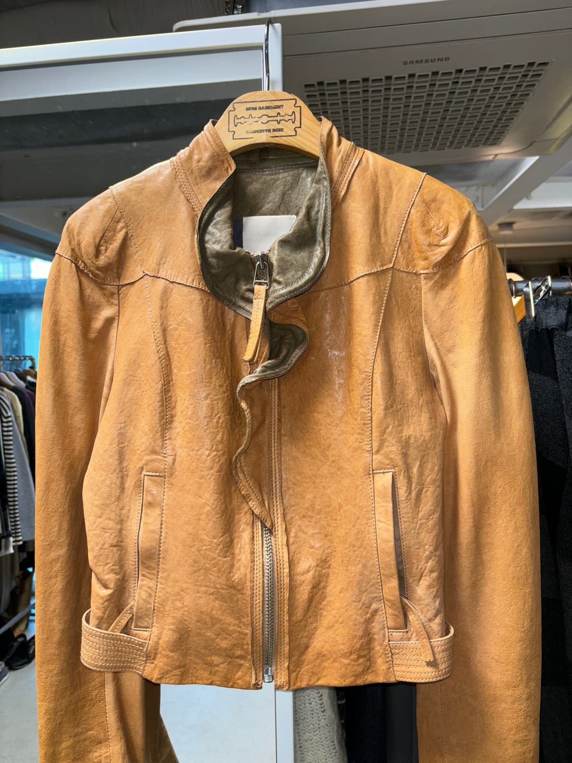 O‘2nd 프릴 레더 자켓 상품이미지3