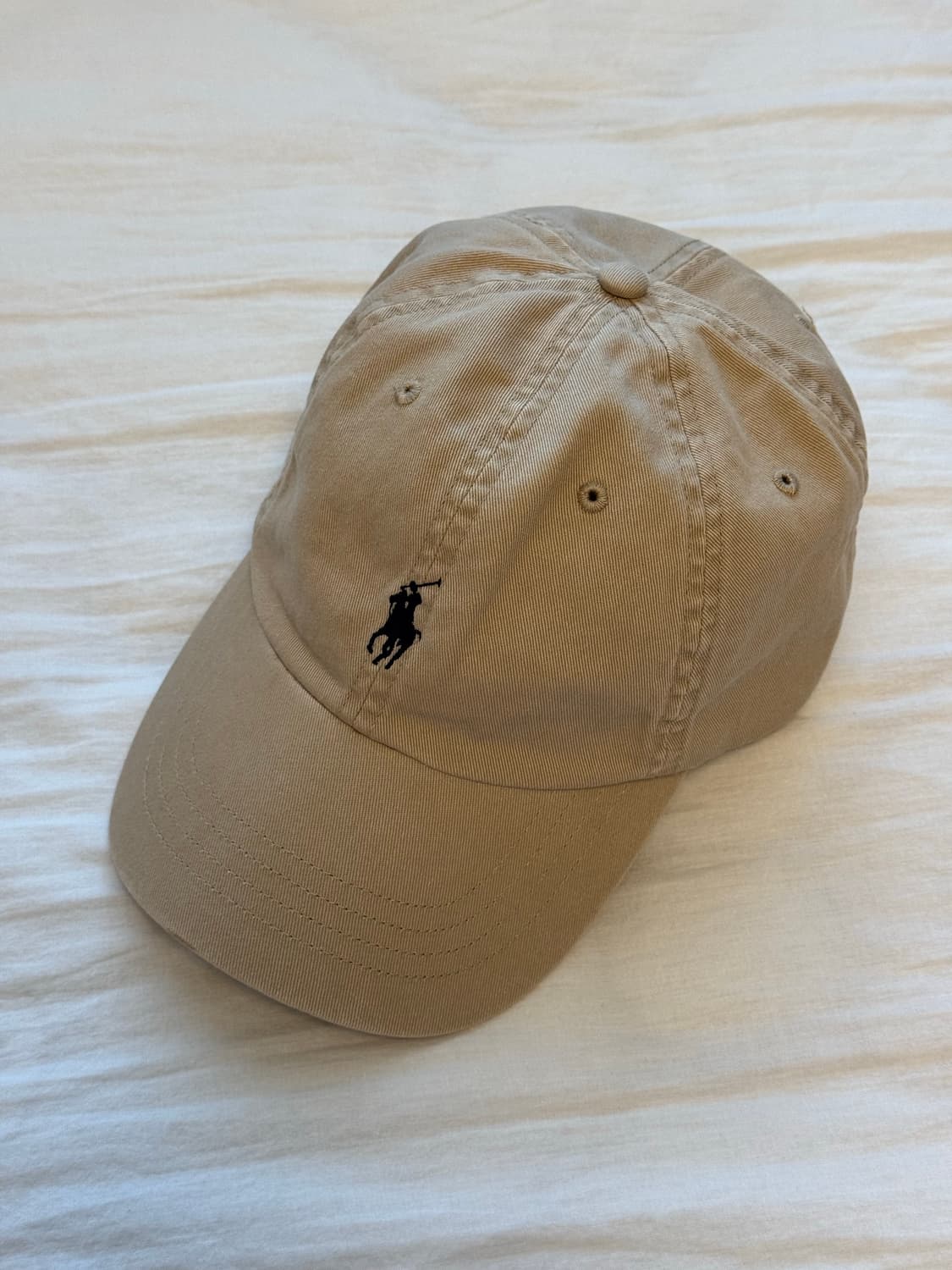 폴로 베이지 볼캡 새상품 상품이미지1