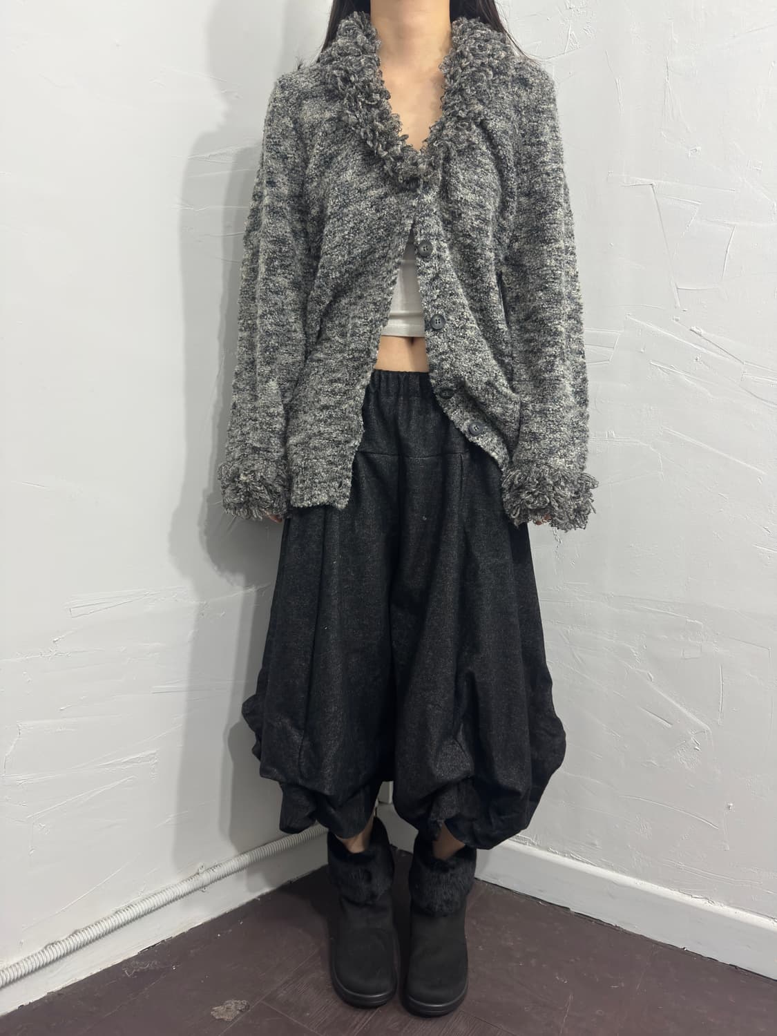 larena larena knit design cardigan 상품이미지1