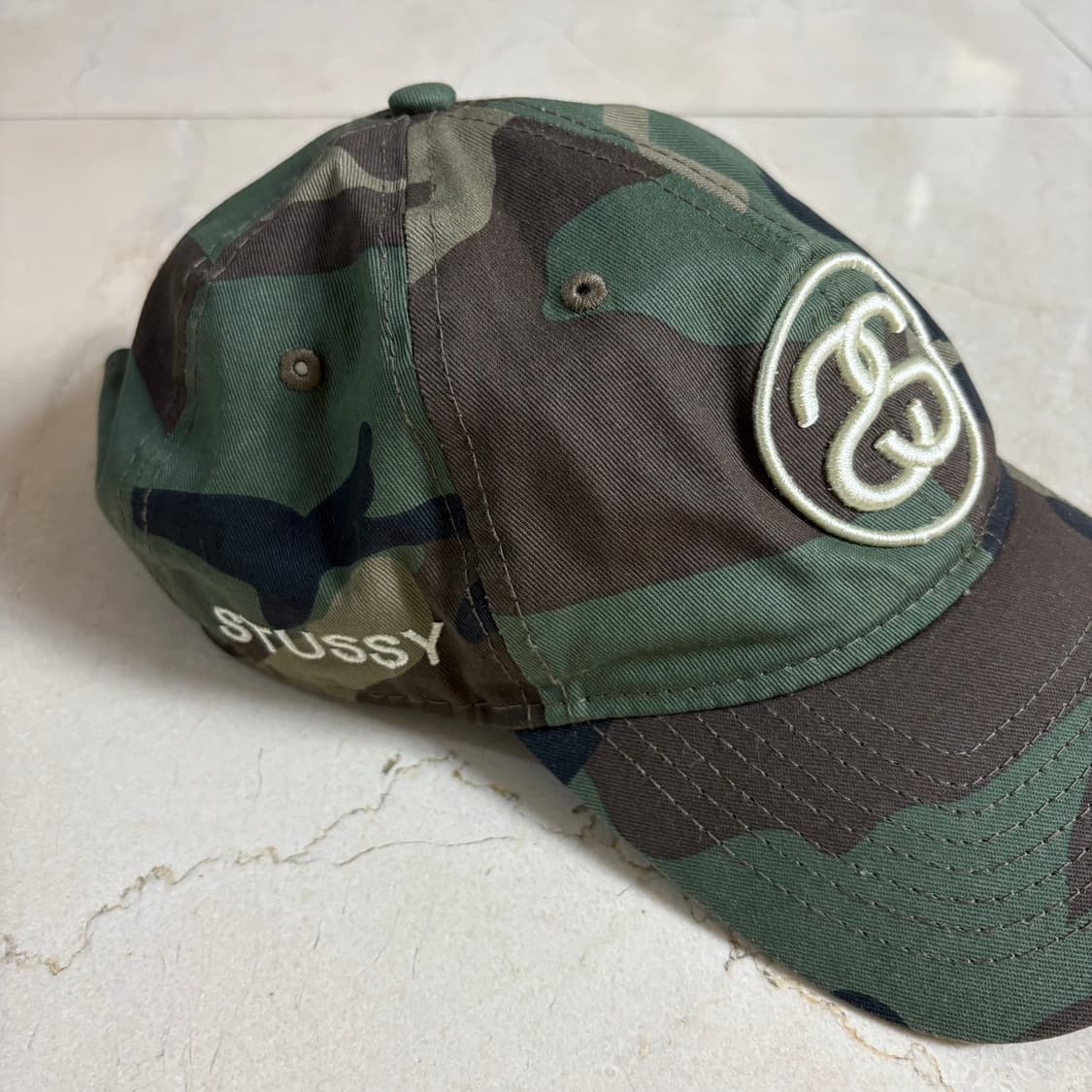 Stussy SS Link 9Twenty cap Woodland Camo 상품이미지2