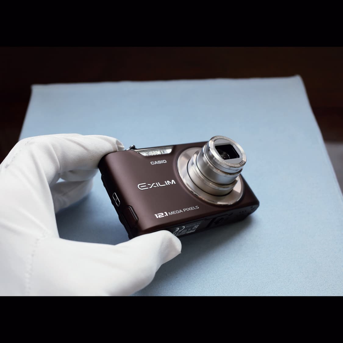 레어<민트급><한글> 카시오 엑슬림 z450 브라운 빈티지 디카 상품이미지4