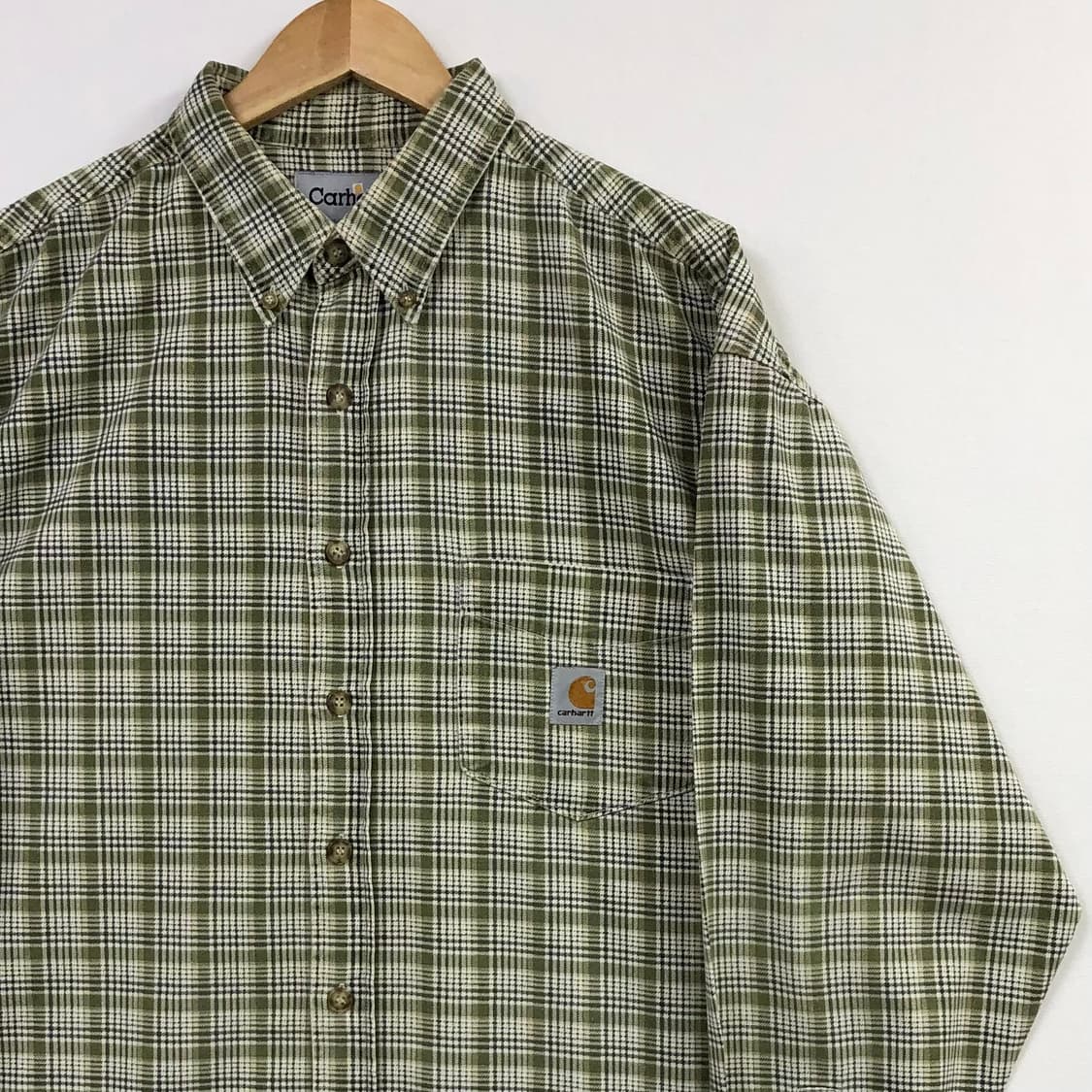 Xxl 칼하트 체크 워크 셔츠 상품이미지1