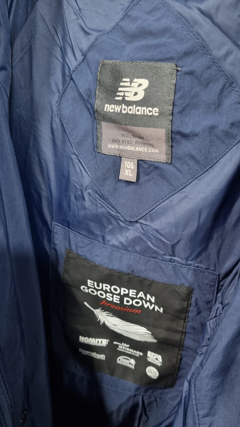 뉴발란스 남성용 거위털 패딩점퍼 105(xL) 3번내외 착용 상품이미지2