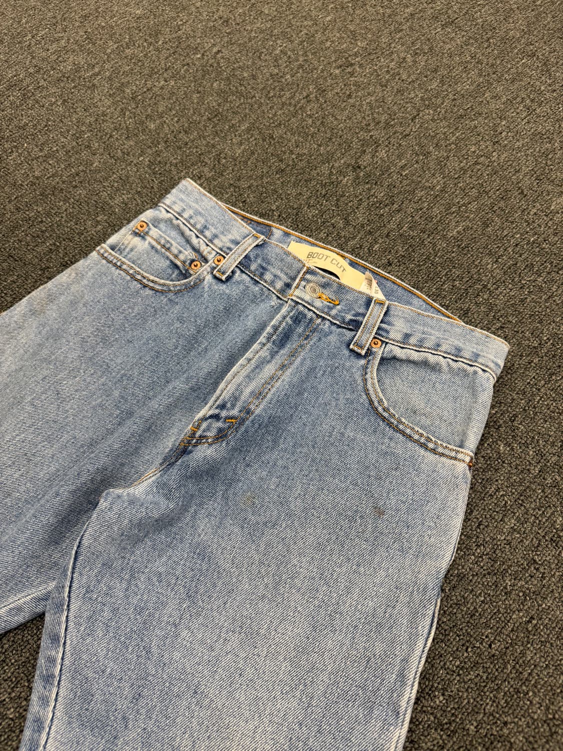 리바이스517 여성 부츠컷 연청 데님팬츠 상품이미지2