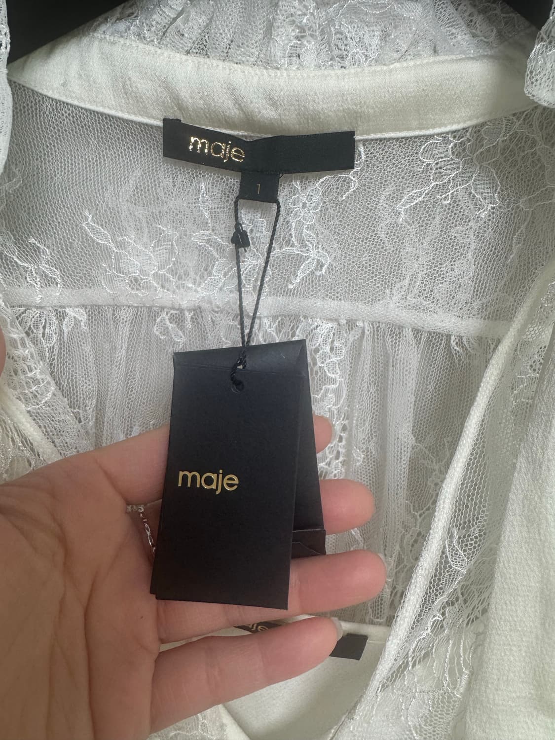 마쥬 레이스 블라우스 + 나시세트 (55~66) 예뻐요 상품이미지4