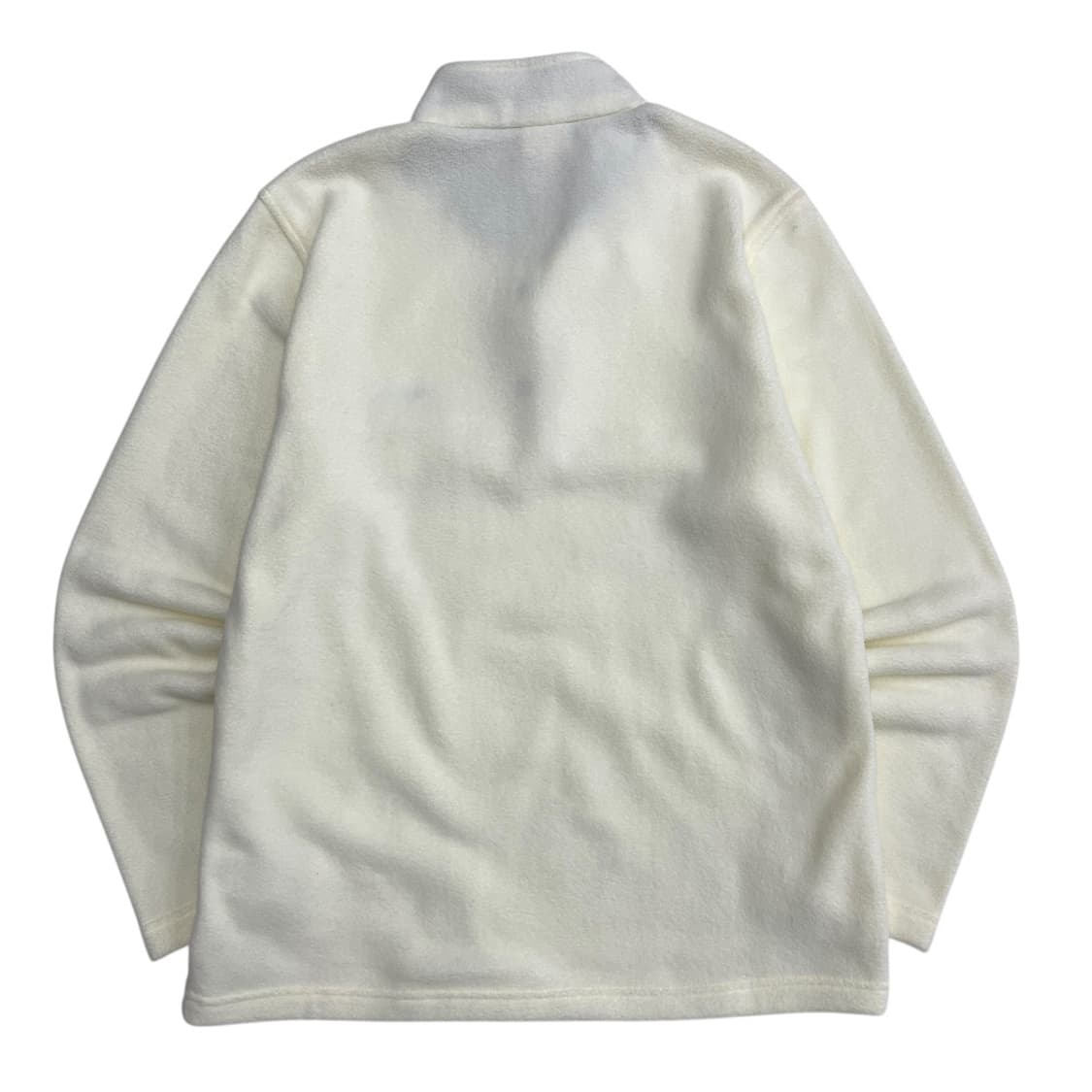 벤호건 아이보리 그린버튼 후리스 반집업 100 상품이미지3