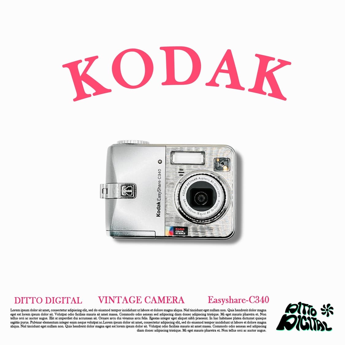 Kodak Easyshare C340디카 상품이미지1