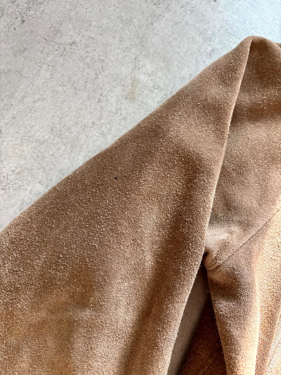 90's 폴로 랄프로렌 헤비 스웨이드 헤링톤 자켓 S 상품이미지3